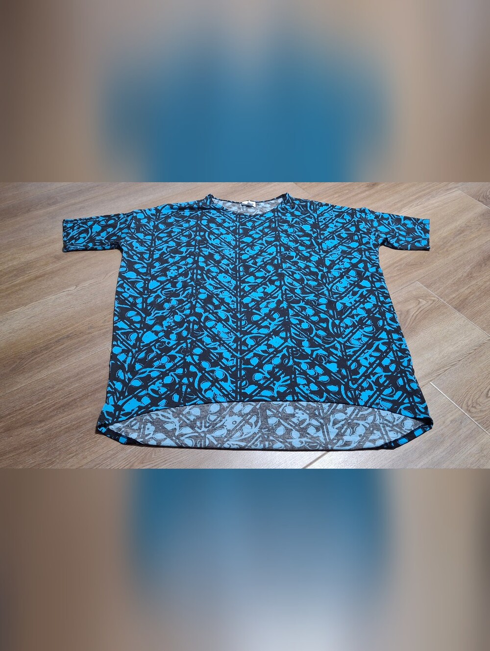 Womens Cybergoth Aztec Y2K Whimsigoth Lularoe Top Size XL.
